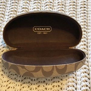 COACH eyeglass case holder